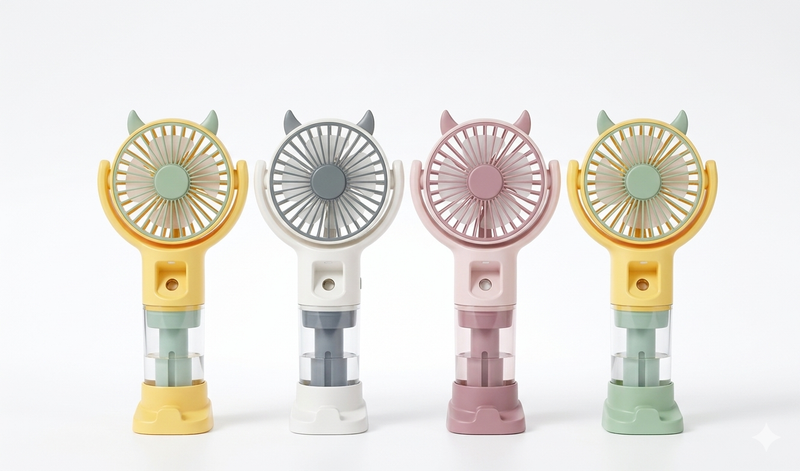 Ventilatore Portatile Con Nebulizzatore